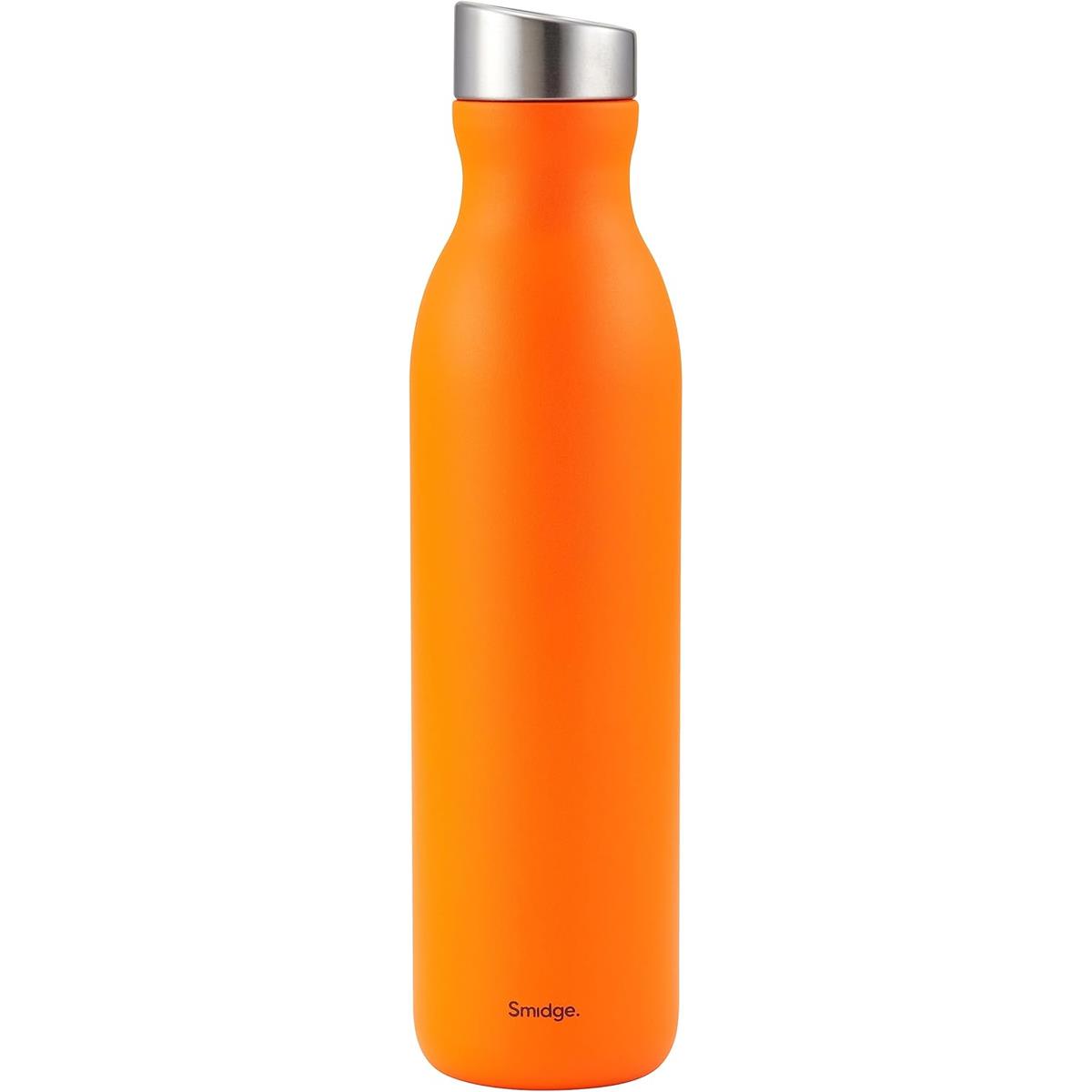 Smidge Stainless Steel Insulated Water Bottle 750ml Double Wall Vacuum Flask BPA-Free Leakproof Citrus Main image