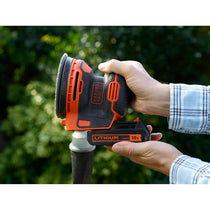 Black & Decker 18V Cordless Random Orbit Sander 12000 OPM Bare Unit