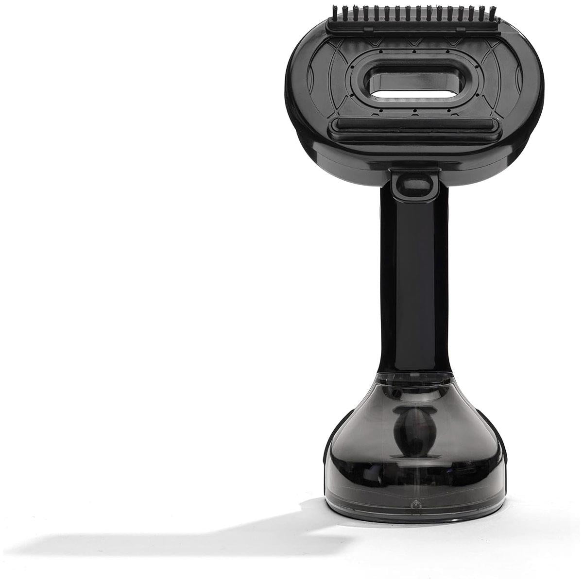 Idle Handheld Garment Steamer 1100W with 200ml Water Tank 2-in-1 Brush Attachment Vertical Steam Black