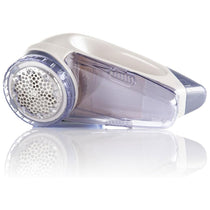 Minky Electric Fabric Shaver Lint Remover With Adjustable Height Head Battery Powered Bobble Remover For Clothes White