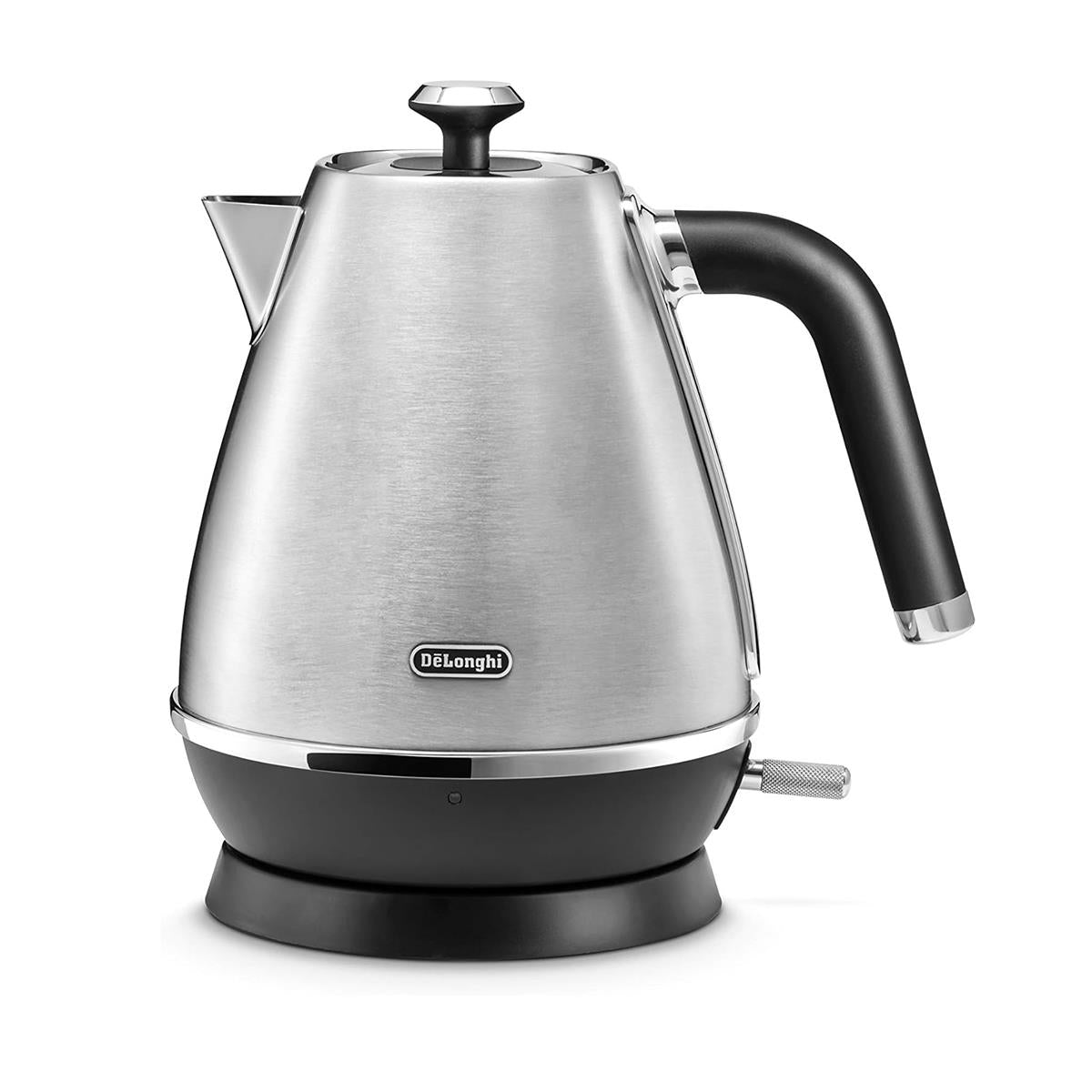 Delonghi Distinta X Electric Kettle 1.7 Litre 3000W Stainless Steel Rapid Boil With Anti-Limescale Filter Brushed Steel Main image