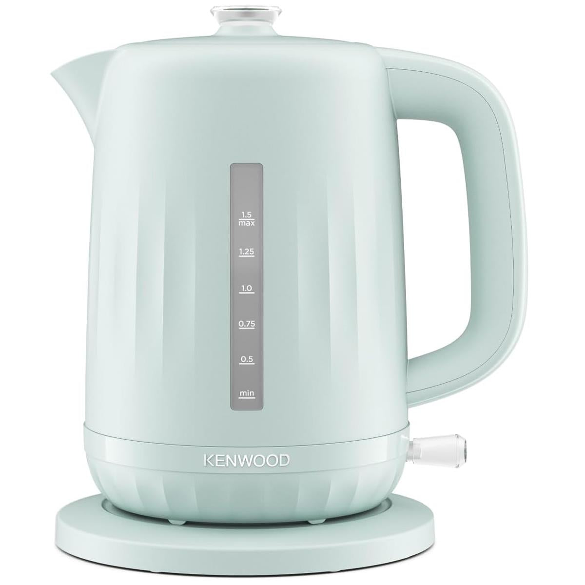 Kenwood Ripple Electric Jug Kettle 1.5 Litre 3000W Plastic Cordless With 360° Swivel Base Removable Filter Eggshell Blue Main image
