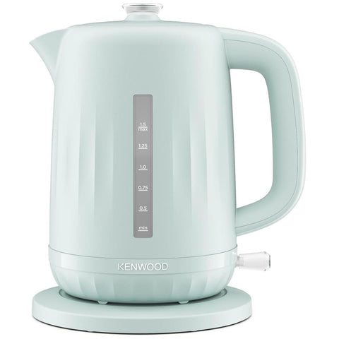 Kenwood Ripple Electric Jug Kettle 1.5 Litre 3000W Plastic Cordless With 360° Swivel Base Removable Filter Eggshell Blue