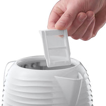 Russell Hobbs Inspire Electric Kettle 1.7 Litre 3000W White Textured Plastic With Removable Anti-Scale Filter