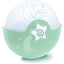 Infantino Soothing Light And Projector Clip-On Crib Night Light with Star Projector LED Musical Sleep Soother Sage