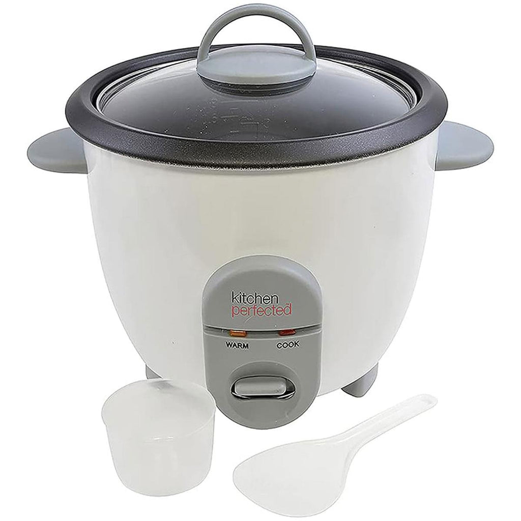 Lloytron Rice Cooker Kitchen Perfected Automatic Non Stick 350W 0.8 Litre Compact Cooker