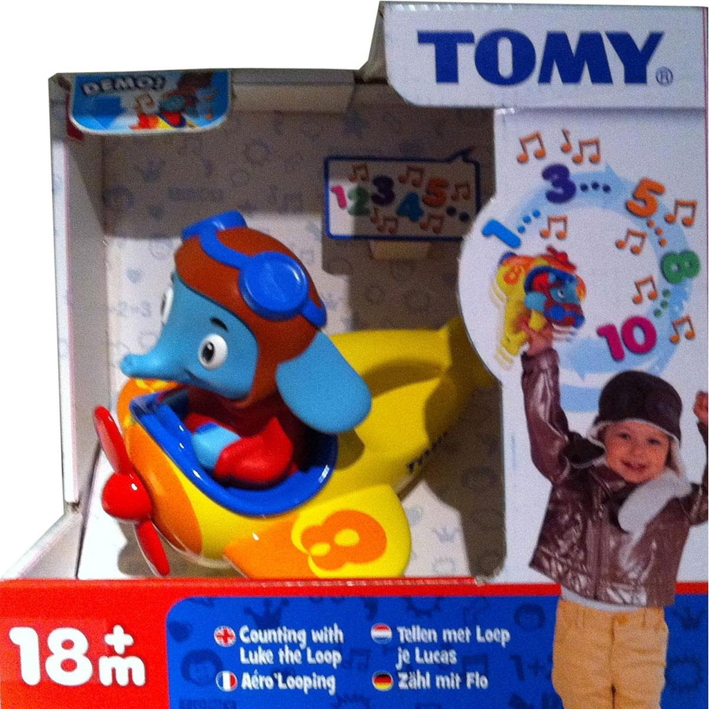Tomy Counting With Luke The Loop Interactive Learning Stunt Plane Toy
