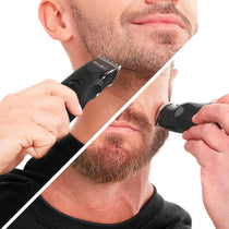 Wahl GroomEase Battery Beard Trimmer 5606-917 9 Piece Grooming Kit Black