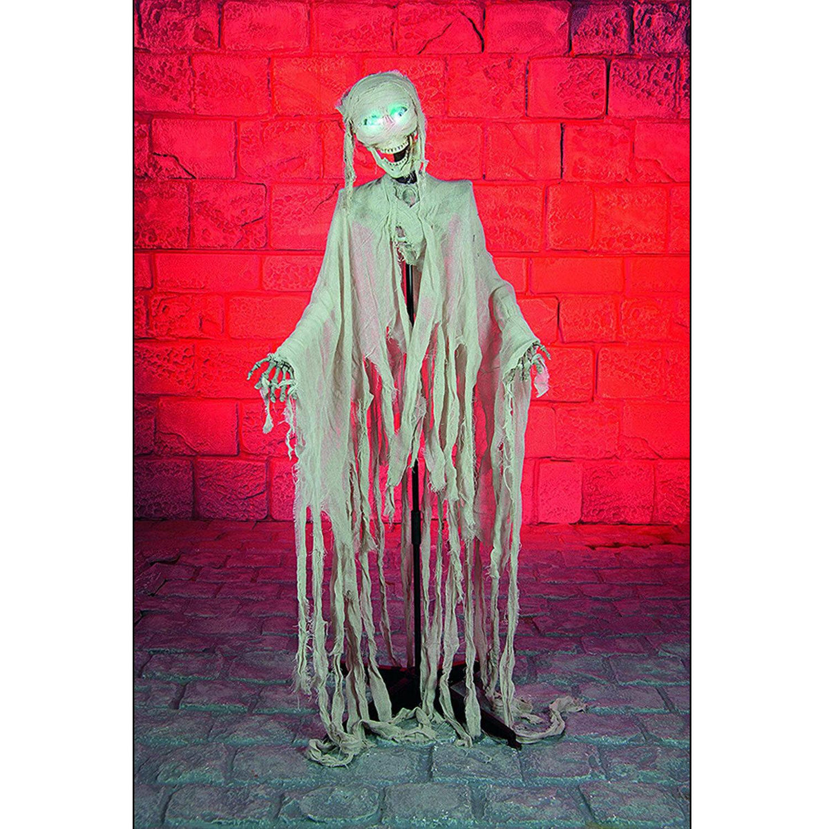 Premier Halloween Hanging Mummy 1.5m Battery Operated Animated Decoration