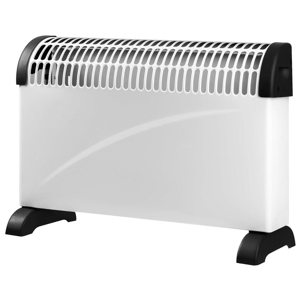 Daewoo Convector Heater 2000W – 3 Heat Settings With Thermostat & Safety Cut-Out White