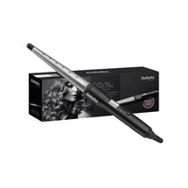 BaByliss Curling Wand Pro Flawless Smooth Shiny Curls 25mm-13mm Barrel - Black/Grey