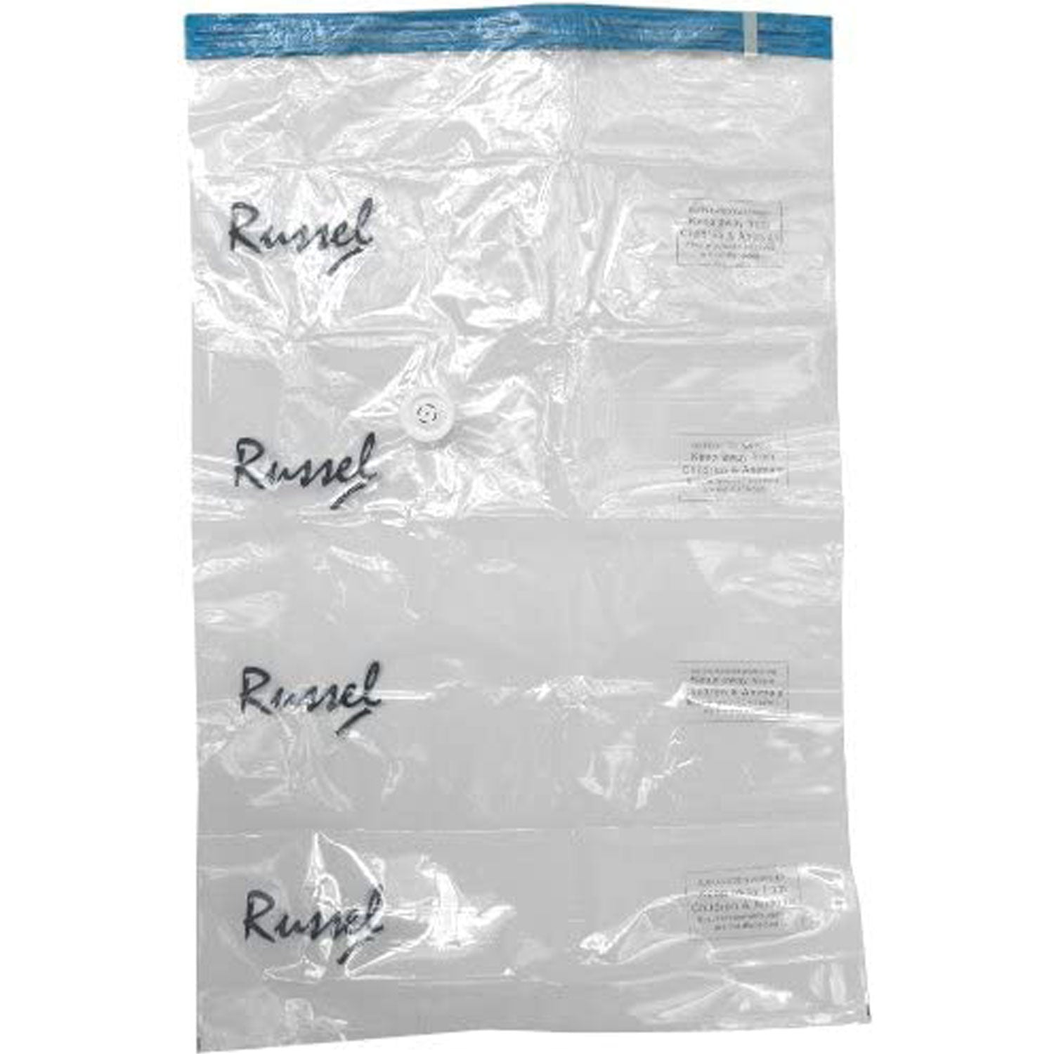 H & L Russel Vacuum Storage Bags 2 Way Set of 2 95 x 60 CM Space Saving Compression Bags Secondary image