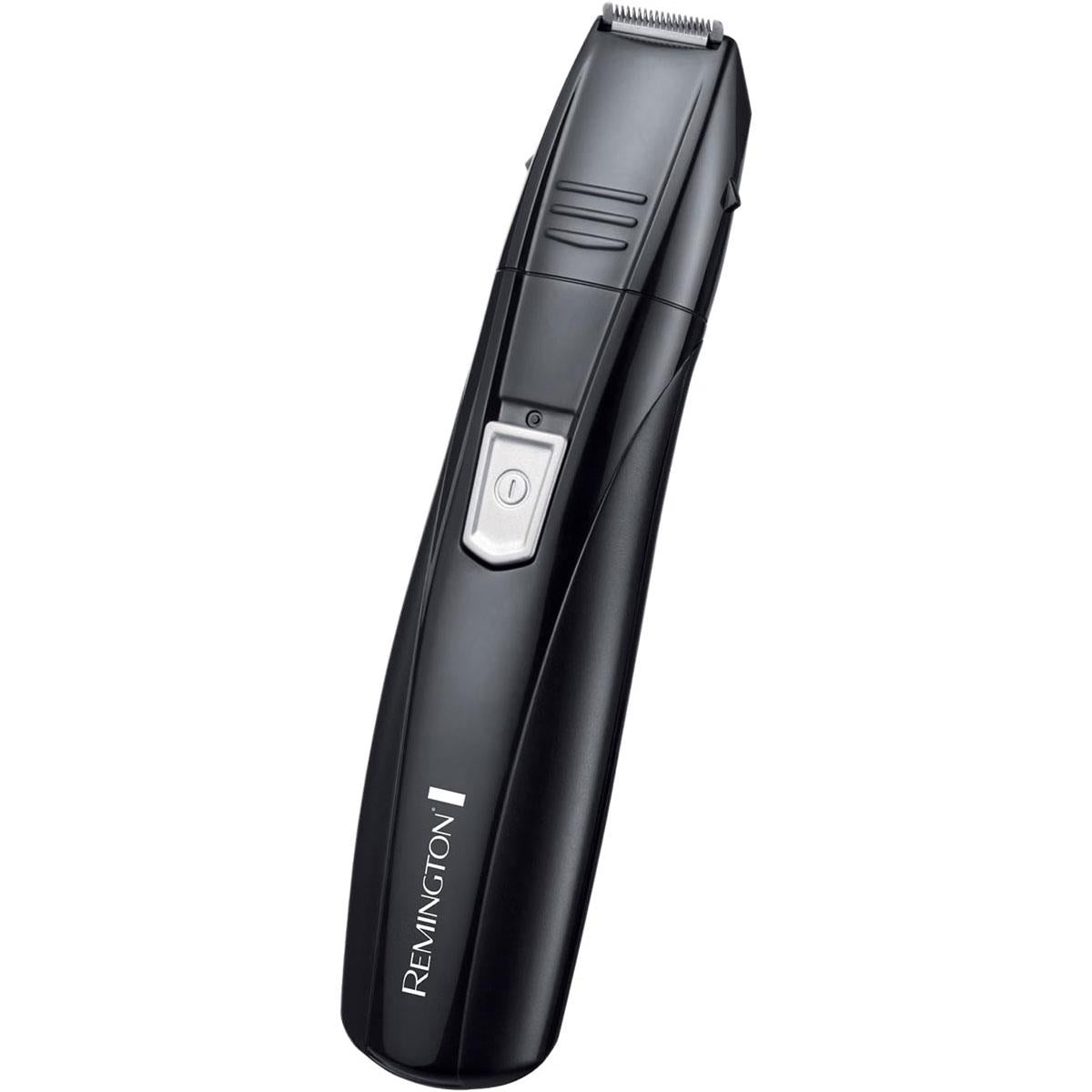 Remington Personal Groomer Hair Trimmer Battery Operated 4in1 Facial Hair Grooming Kit with Steel Self Sharpening Blades