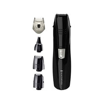 Remington Personal Groomer Hair Trimmer Battery Operated 4in1 Facial Hair Grooming Kit with Steel Self Sharpening Blades