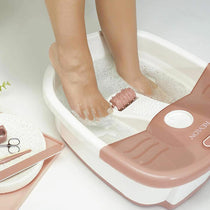 Revlon Pediprep Foot Spa and Pedicure Set Relaxing Bubbling Foot Spa with 9 Nail Care Accessories & Pink Beauty Kit