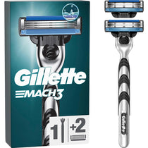 Gillette Mach3 Razor Plus 2 Blade Refills for Men