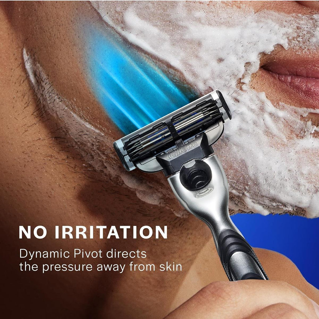 Gillette Mach3 Razor Plus 2 Blade Refills for Men