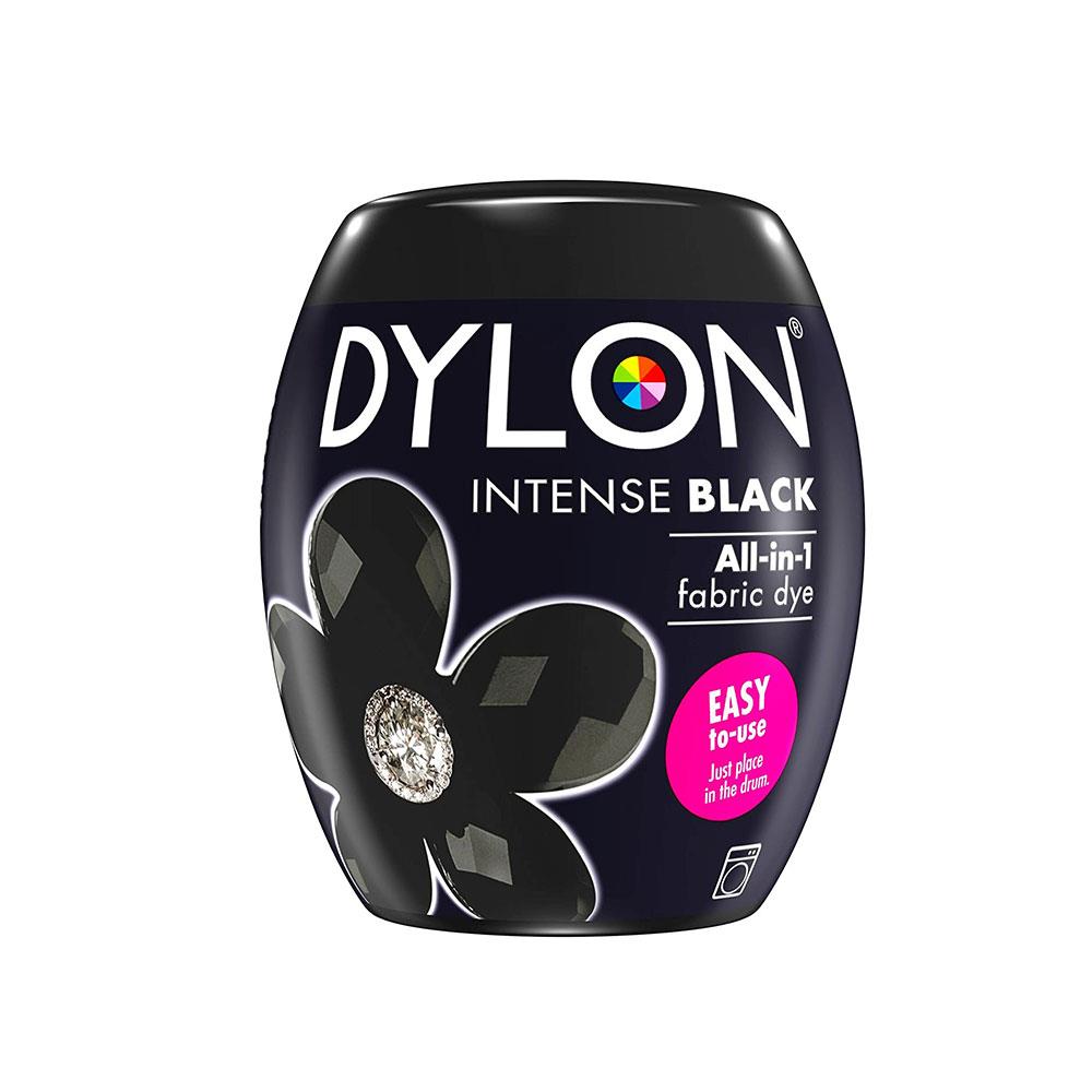 Dylon Machine Fabric Dye Pod For Clothes And Soft Furnishings 350g - Intense Black