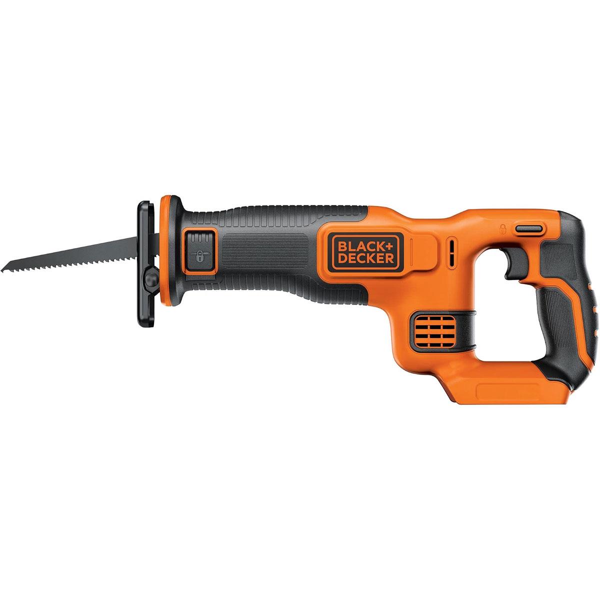 Black & Decker 18V Cordless Reciprocating Saw Bare Unit Variable Speed Power Tool