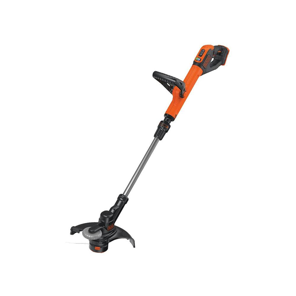 Black & Decker 18V Grass String Strimmer Bare Unit -  Black & Orange