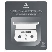 Andis GTX T-Blade Replacement Deep Tooth Blade for Cordless TOutliner Li Trimmer
