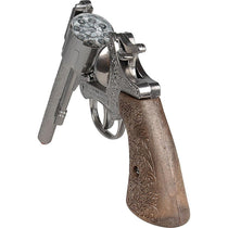 Gonher Diecast Metal Cap Gun Shot Cowboy 8 Ring Toy 20.5cm Western Style