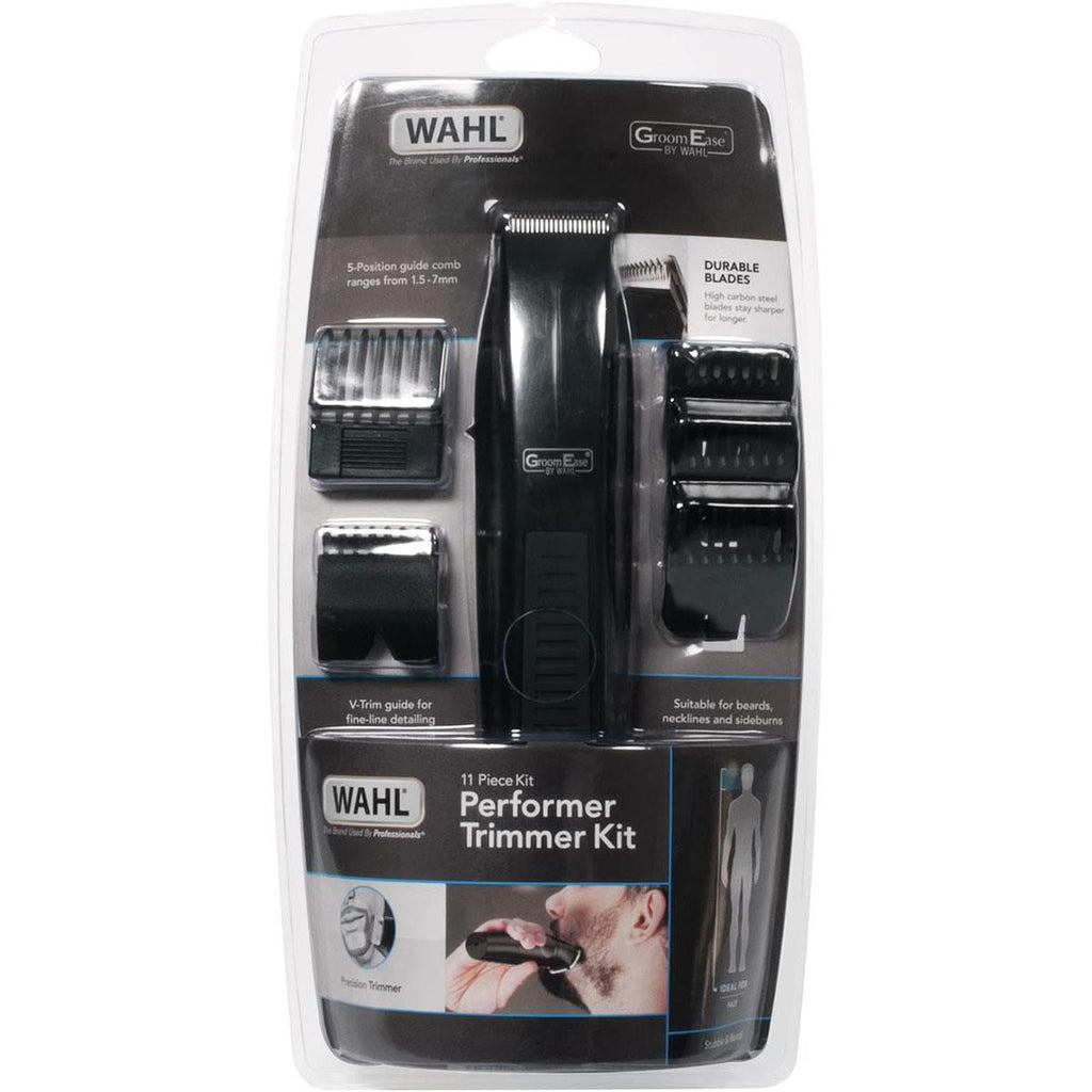 Wahl GroomEase Performer Cordless Hair Trimmer Clipper - Black