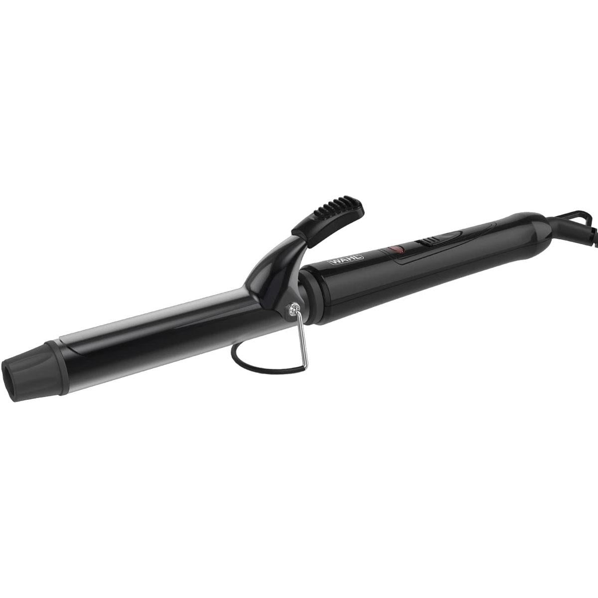 Wahl Ceramic Steel Hair Curling Tongs 200°C Quick Heat Function Size 25mm