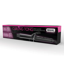 Wahl Ceramic Steel Hair Curling Tongs 200°C Quick Heat Function Size 25mm