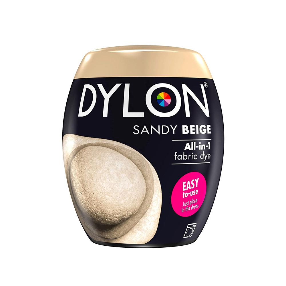 Dylon Machine Fabric Dye Pod For Clothes And Soft Furnishings 350g - Sandy Beige