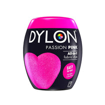 Dylon Machine Fabric Dye Pod For Clothes And Soft Furnishings 350g - Passion Pink