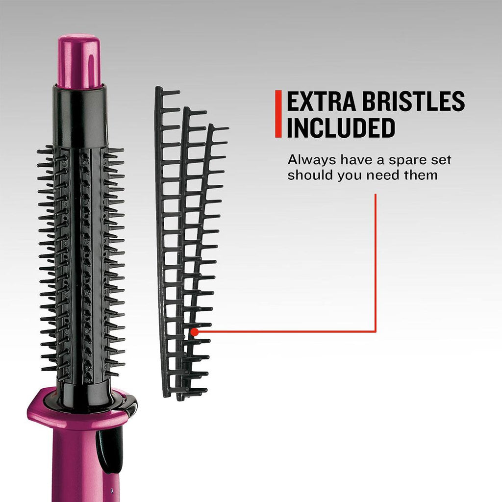 Remington FLEXIBRUSH STEAM Hair Airstyler Ceramic Coated Barrel - Pink