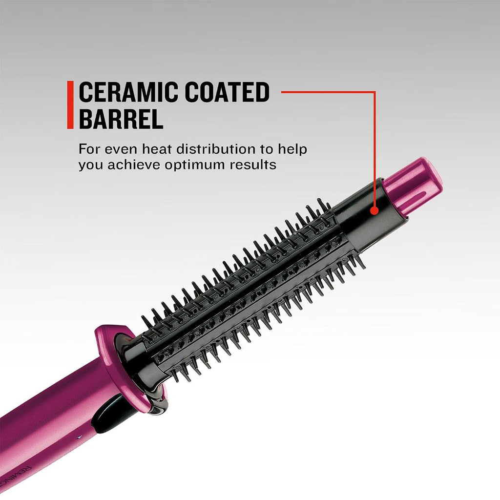 Remington FLEXIBRUSH STEAM Hair Airstyler Ceramic Coated Barrel - Pink
