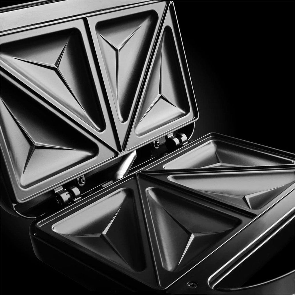 Russell Hobbs 3-In-1 Sandwich Panini And Waffle Maker 760W - Black
