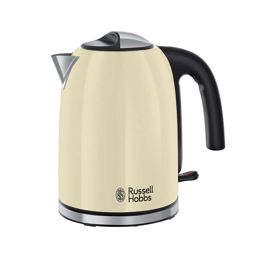 Russell Hobbs Colour Plus Kettle 3000 W, 1.7 L - Cream