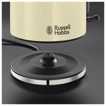 Russell Hobbs Colour Plus Kettle 3000 W, 1.7 L - Cream