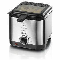 Swan Deep Fat Fryer Stainless Steel 900 W 1.5 Litres - Silver