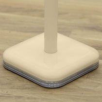 Swan Retro 6 Cup Mug Tree Weighted Base Polished Metal - Cream