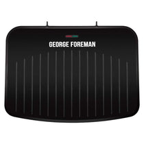 George Foreman Large Fit Grill - Versatile Griddle, Hot Plate and Toastie Machine in Black