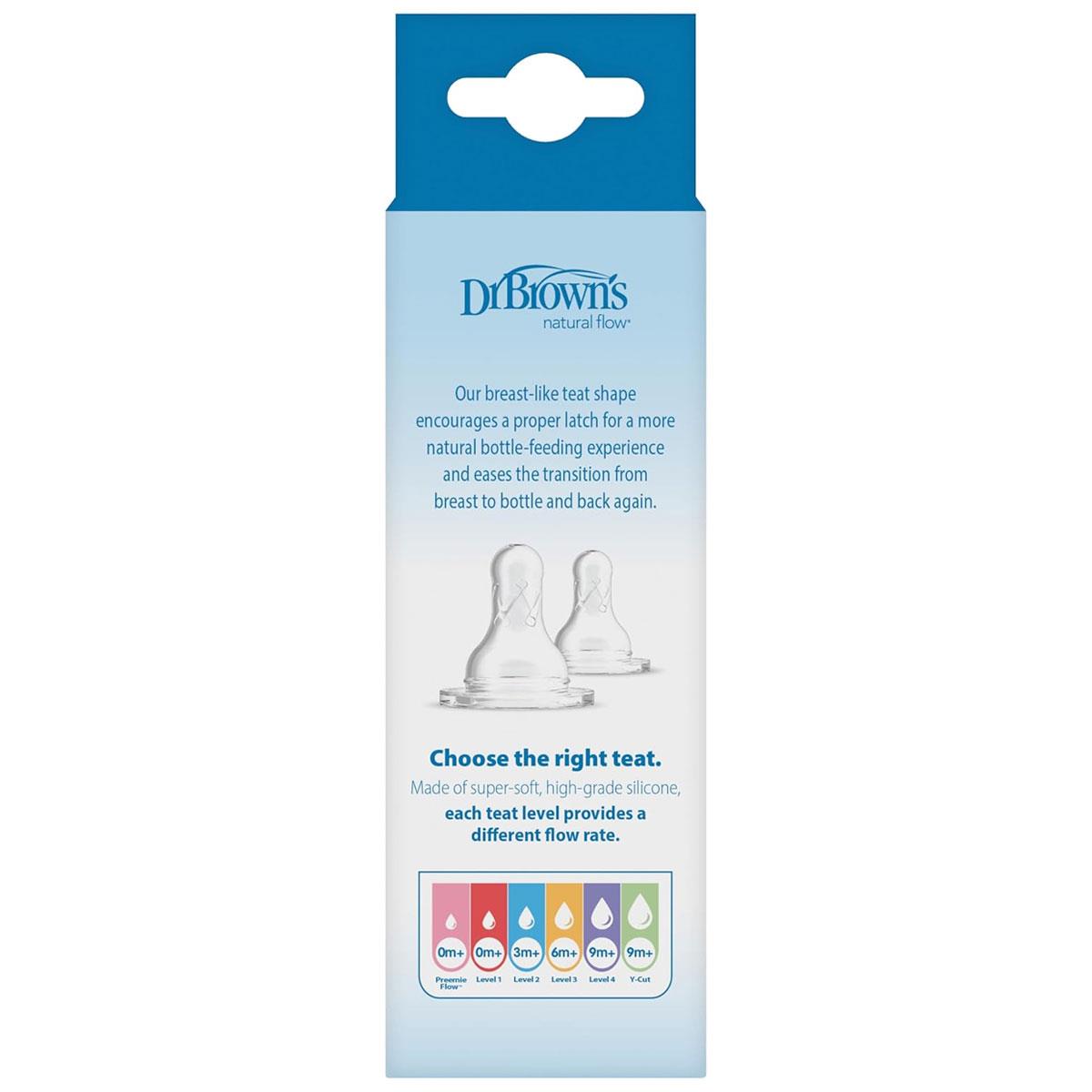 Dr. Brown Anti-Colic Premmie Premature Baby Feeding Bottle 60ml - DBOPT292