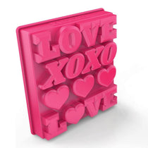 Zoku Love Ice Mold Tray - Set of 4 Phrase Ice Molds