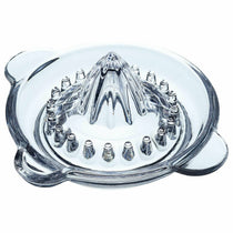 KitchenCraft Manual Citrus Juicer/Lemon Squeezer, Glass