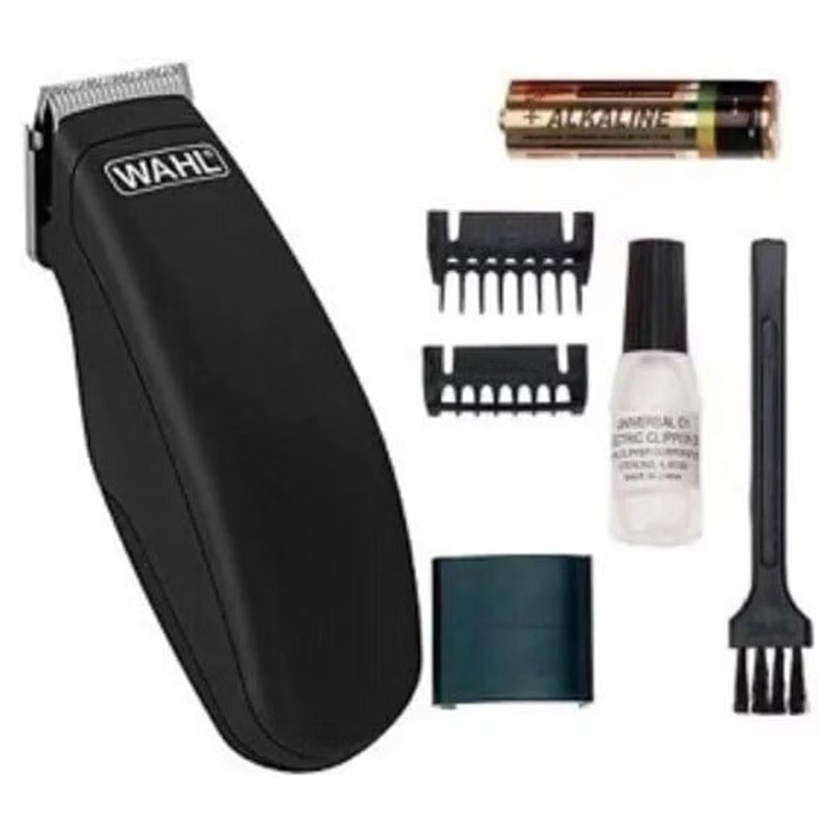 Wahl Men's Mini Battery Cordless Hair Clipper Trimmer Kit Shaver - 8066-717