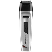 Babyliss 8 In 1 Mens Cordless Nose Body Hair Clipper Beard Trimmer Grooming Kit - Silver