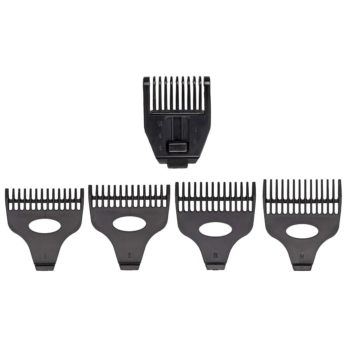 Babyliss 8 In 1 Mens Cordless Nose Body Hair Clipper Beard Trimmer Grooming Kit - Silver