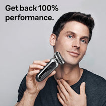 Braun Series 7 Cassette 70S Electric Shaver Replacement Head For Series 7 Pulsonic - Silver
