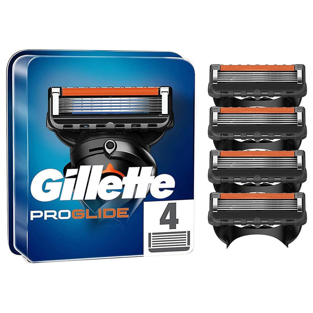 Gillette Fusion 5 Proglide Razor Blades 4 100% Genuine