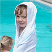 Hippychick Hooded Baby Towels, Natural 100% Cotton Bath - White
