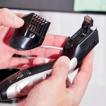 Remington Men's Barba Beard Trimmer with 9 Lock In Length Settings - Black