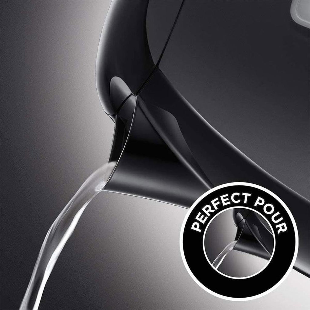 Russell Hobbs Textures Jug Kettle Plastic 3000 W 1.7 Litres - Black